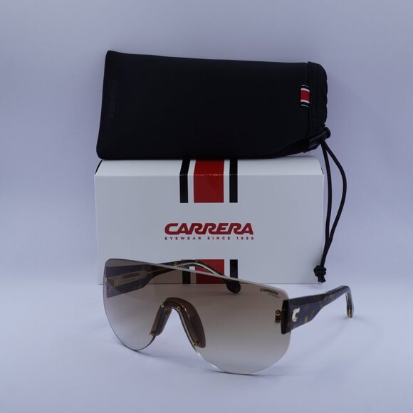 CARRERA FLAGLAB 12 0086 HA Shield Sunglasses - Havana/Brown Gradient AR main image 11